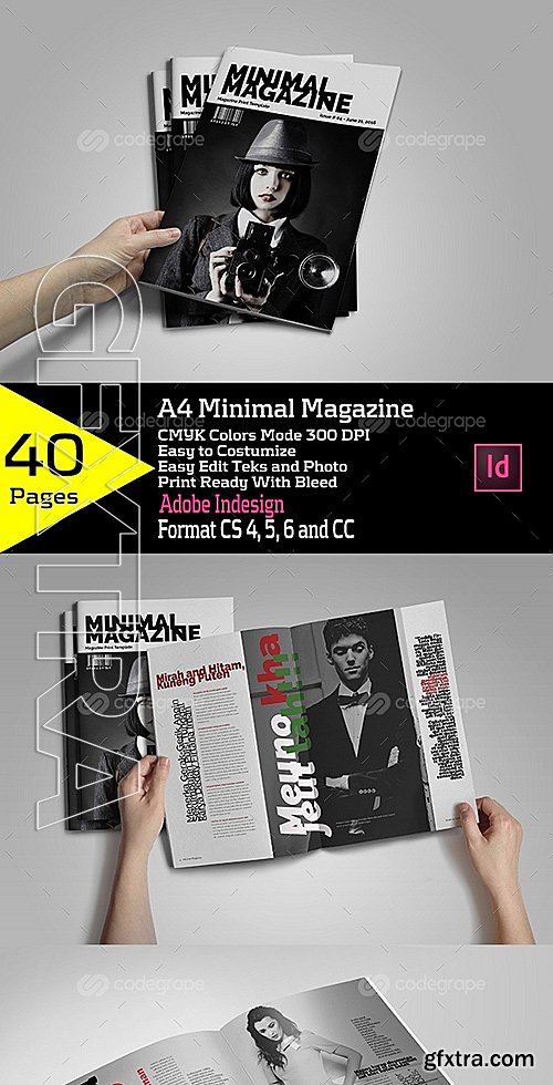 A4 Minimal Magazine 8612