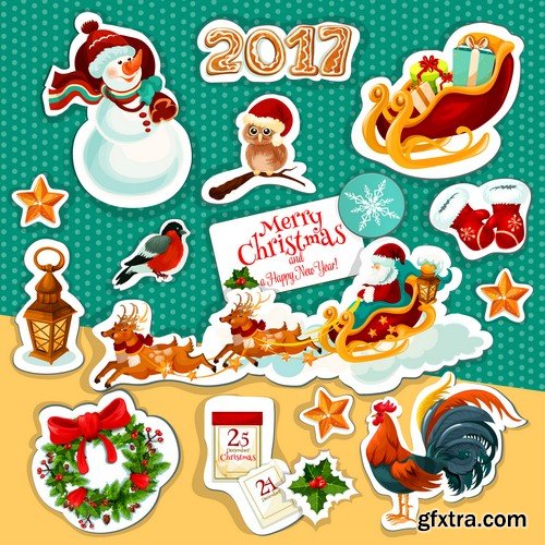 Christmas set - 7 EPS