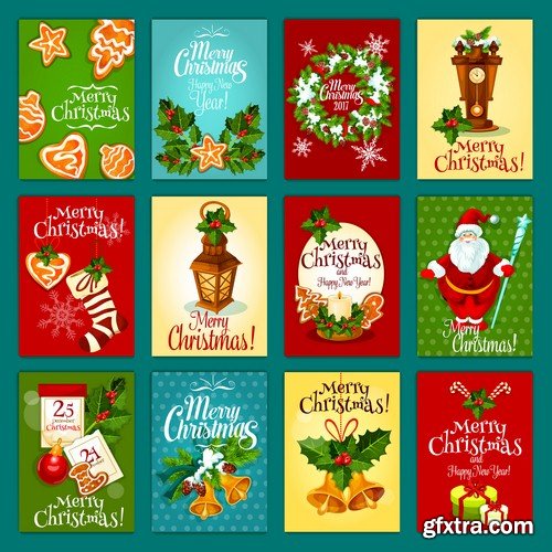 Christmas set - 7 EPS