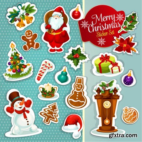 Christmas set - 7 EPS