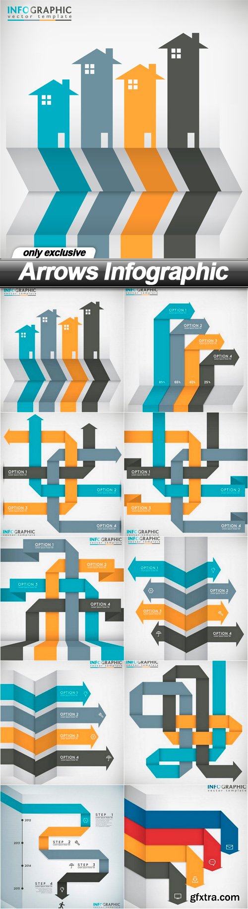 Arrows Infographic - 10 EPS