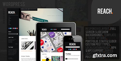 ThemeForest - Reach v3.6 - Business Portfolio WordPress Theme - 1229054