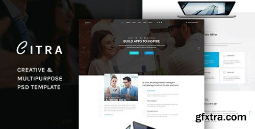 ThemeForest - CITRA - Business PSD Template 17429912