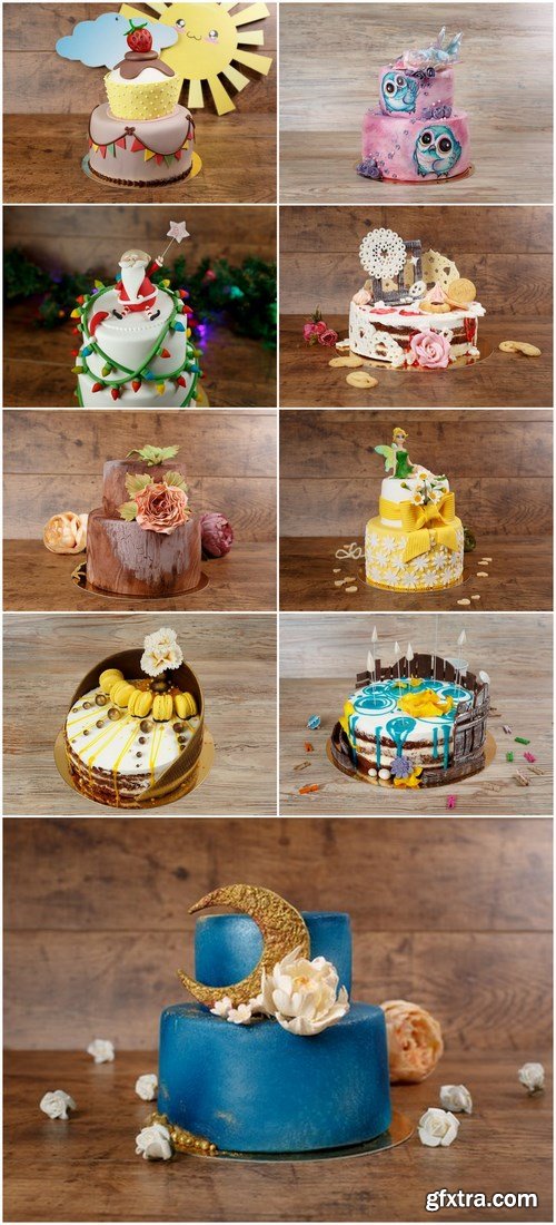 Beautiful Cake - 9 UHQ JPEG Stock Images