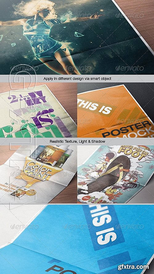 GraphicRiver - Poster Mock-up v6 6585005