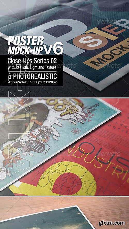 GraphicRiver - Poster Mock-up v6 6585005