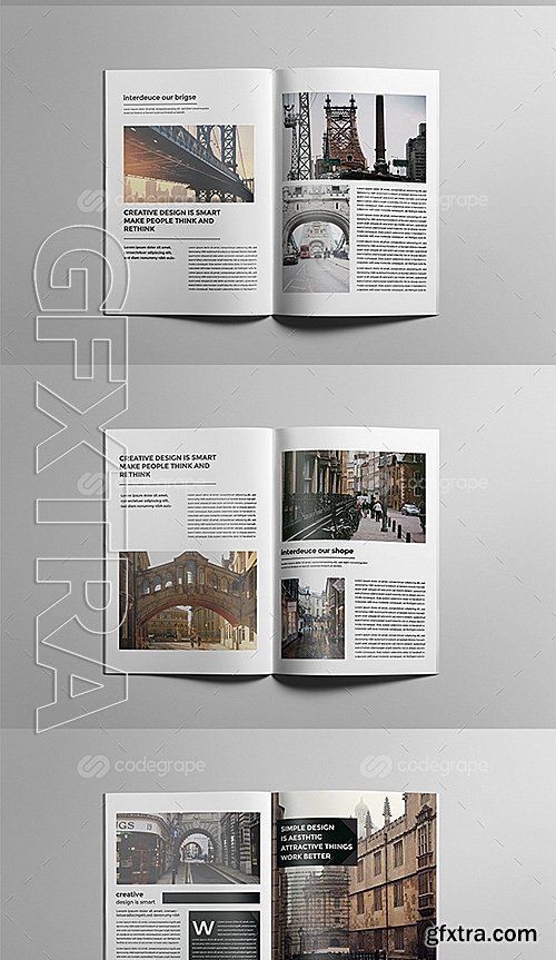 Clean Magazine Design 10759