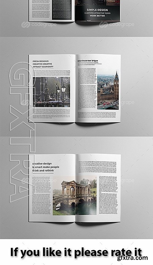 Clean Magazine Design 10759