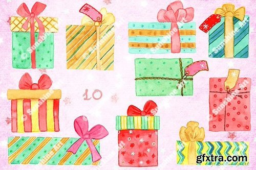 CreativeMarket 60% off Christmas Gift Boxes 1104435