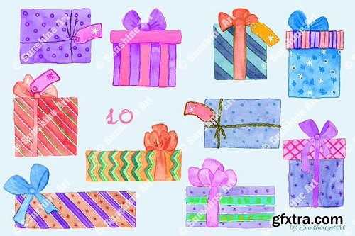 CreativeMarket 60% off Christmas Gift Boxes 1104435