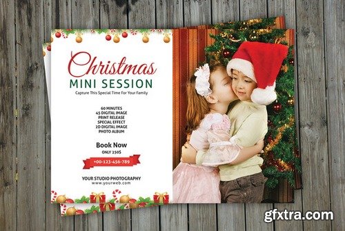 CM - Christmas Mini Session Template-V113 435058