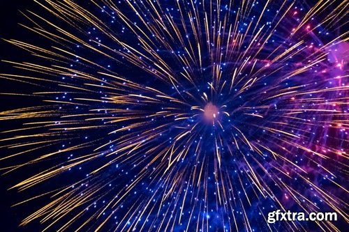 Collection of fireworks holiday new year Christmas flash explosion 25 HQ Jpeg