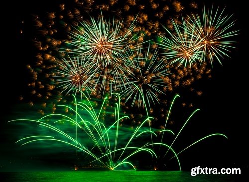 Collection of fireworks holiday new year Christmas flash explosion 25 HQ Jpeg