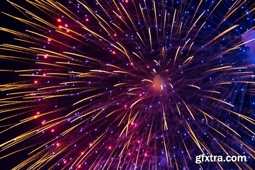 Collection of fireworks holiday new year Christmas flash explosion 25 HQ Jpeg