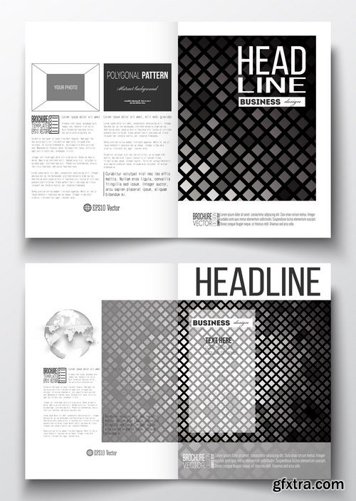 Cover design template, magazine, flyer, booklet or annual report 2 - 20xEPS Vector Stock