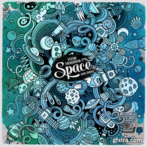 Doodles design - 50xEPS Vector Stock