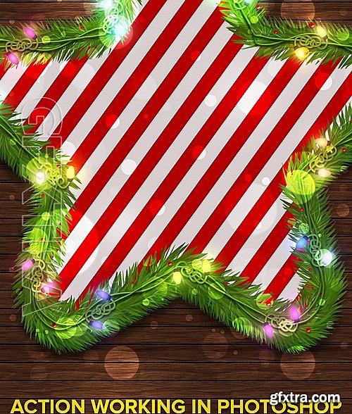 GraphicRiver - Christmas Lights - Photoshop Action 19135978