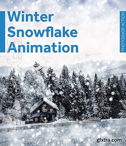 GraphicRiver - Winter Snowflake Animation 19104917