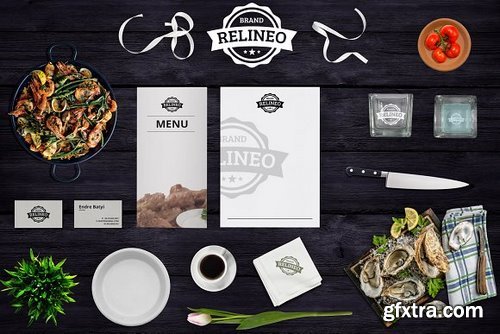 CM - Restaurant Branding Mock-up#1 1063220