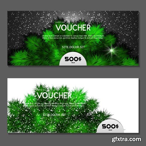 New Year voucher - 8 EPS