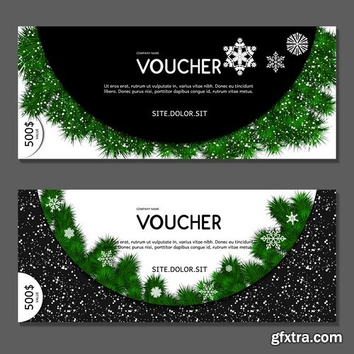 New Year voucher - 8 EPS