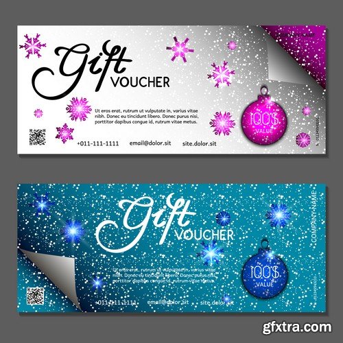 New Year voucher - 8 EPS