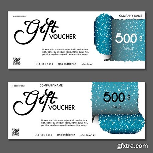 New Year voucher - 8 EPS