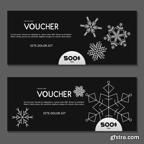 New Year voucher - 8 EPS