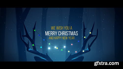 Videohive - Christmas Deer - 18928647