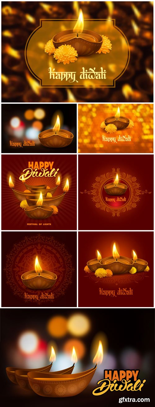 Diwali Holiday vector illustration