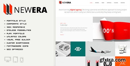 ThemeForest - NEWERA v2.1.0 - Smart Portfolio and Business Theme - 8047105