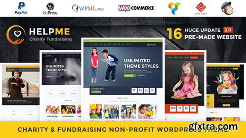 ThemeForest - HelpMe v2.1 - Nonprofit Charity WordPress Theme - 14143812