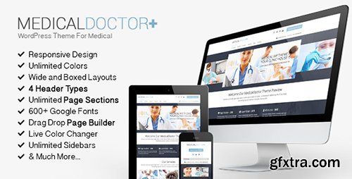 ThemeForest - MedicalDoctor v4.0 - WordPress Theme For Medical - 5390456