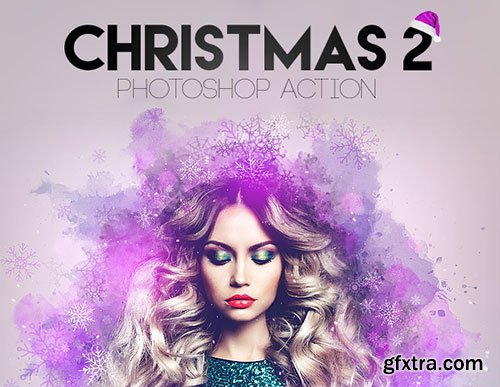 GraphicRiver Christmas 2 Photoshop Action 13813427