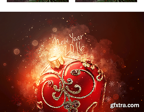 GraphicRiver Christmas 2 Photoshop Action 13813427