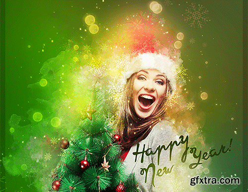 GraphicRiver Christmas 2 Photoshop Action 13813427