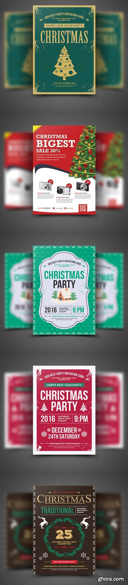 10 Christmas Flyers