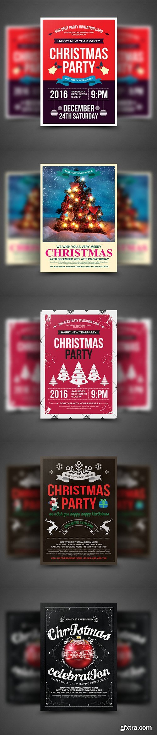 10 Christmas Flyers