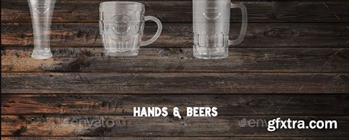 Graphicriver Beer & Bar Mockup & Hero Images Scene Generator 13386731