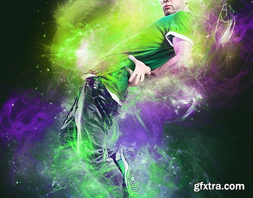 GraphicRiver Energy Photoshop Action 12190875