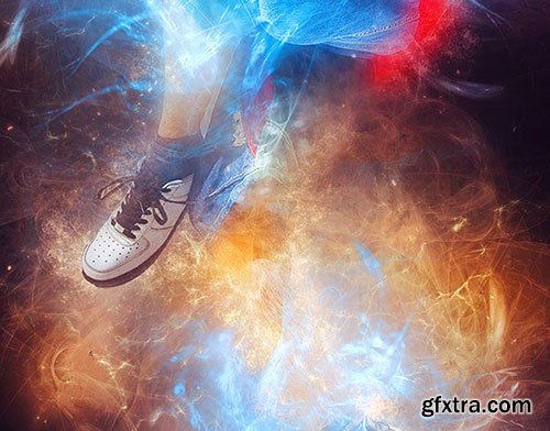 GraphicRiver Energy Photoshop Action 12190875