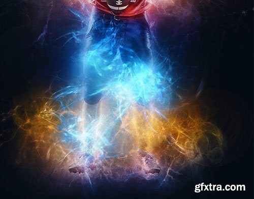 GraphicRiver Energy Photoshop Action 12190875