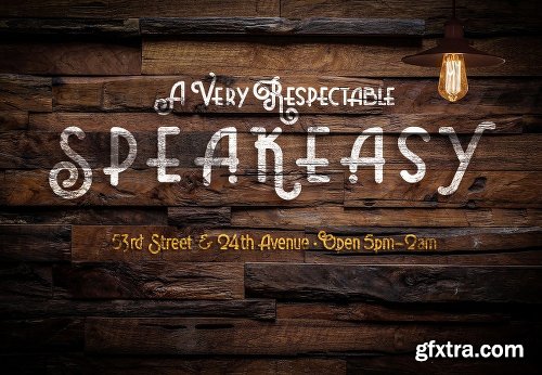 CreativeMarket Speakeasy 564409