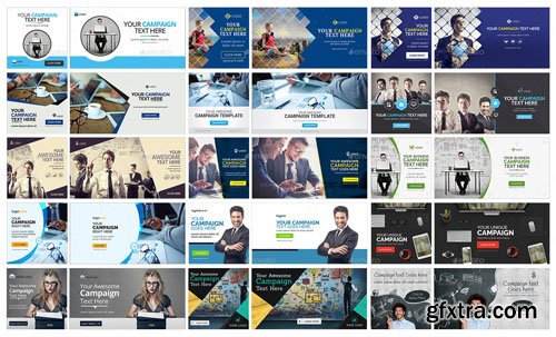 Graphicriver - Facebook Ad Banners - 50 Designs - 2 Sizes Each 17094322