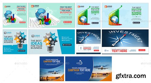 Graphicriver - Facebook Ad Banners - 50 Designs - 2 Sizes Each 17094322