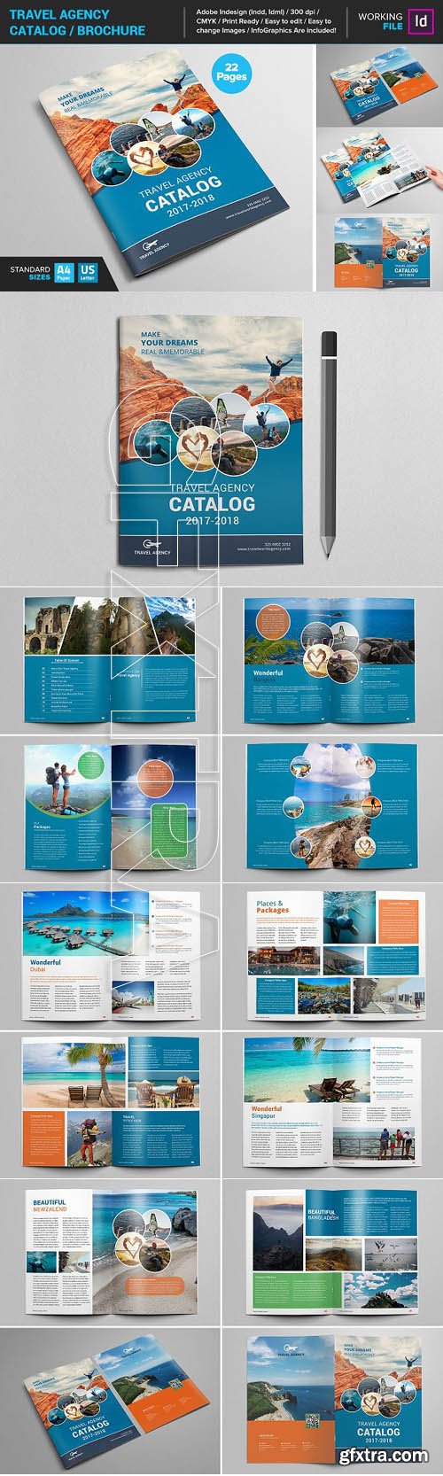 CM Travel Agency Catalog Brochure 1117726