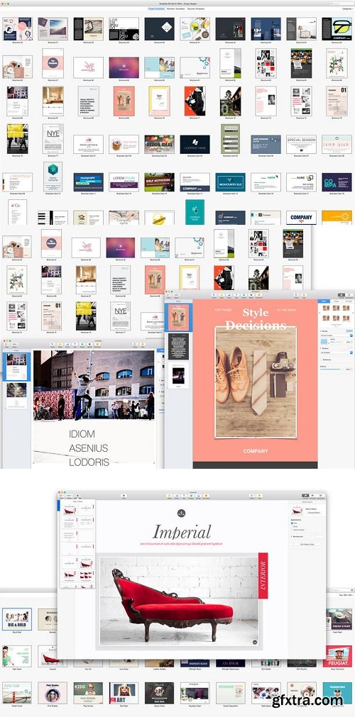 Templates Bundle for iWork - Alungu Designs v4.0 (Mac OS X)