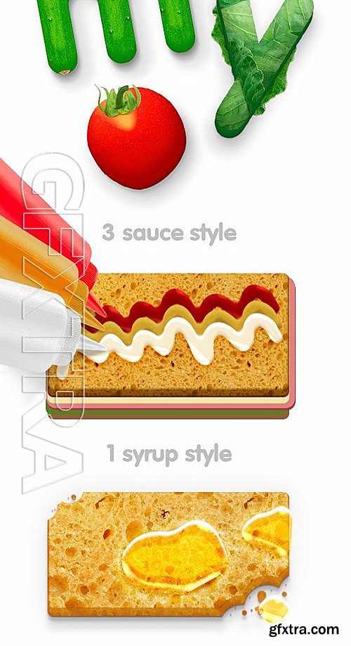 GraphicRiver - 18 Food Styles 13394989