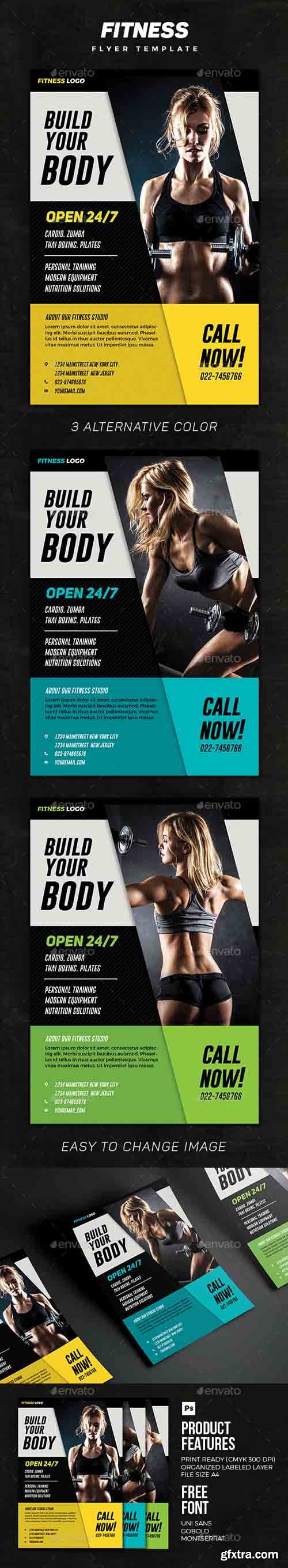 GR - Fitness Flyer 02 17880646