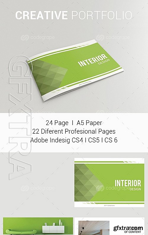 Creative Portfolio A5 Brochure 10153